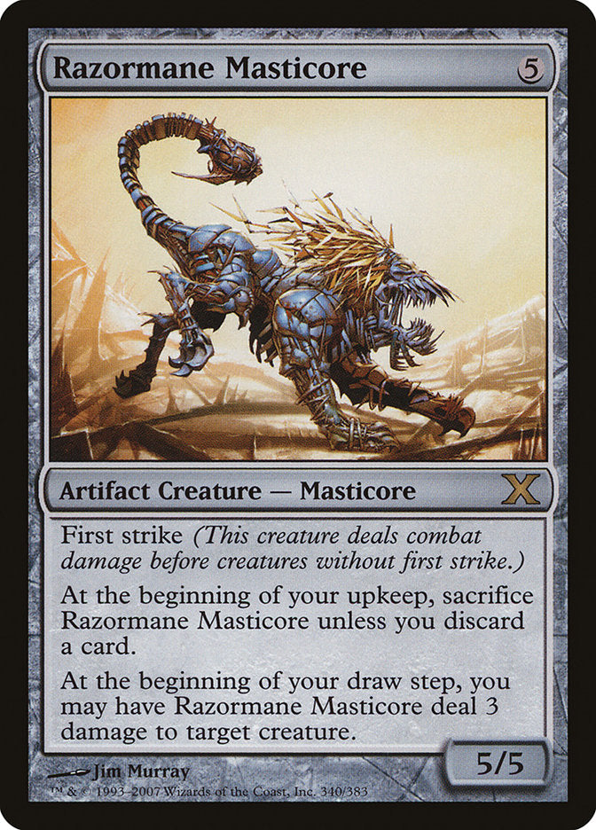 Razormane Masticore [Tenth Edition] | Boutique FDB TCG