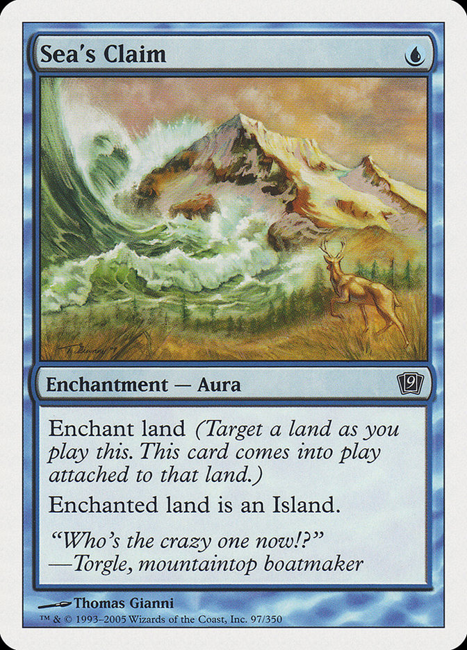 Sea's Claim [Ninth Edition] | Boutique FDB TCG