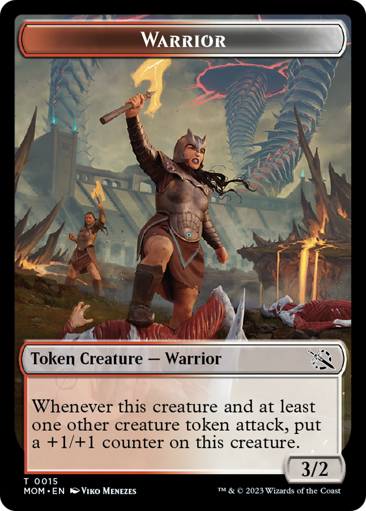 Warrior Token [March of the Machine Tokens] | Boutique FDB TCG