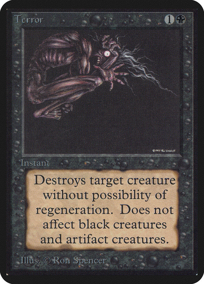 Terror [Alpha Edition] | Boutique FDB TCG