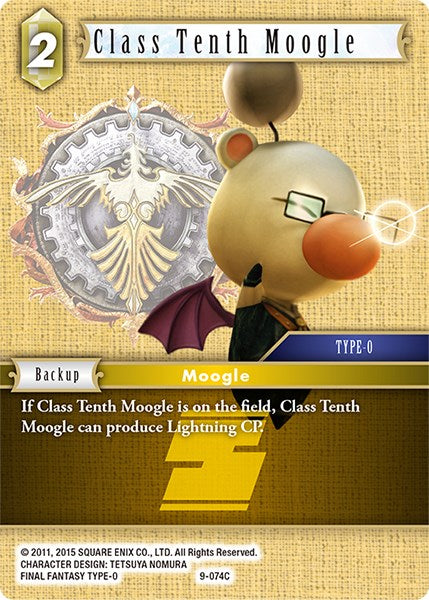 Class Tenth Moogle [Opus IX] | Boutique FDB TCG