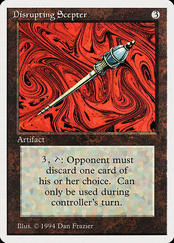 Disrupting Scepter [Summer Magic / Edgar] | Boutique FDB TCG