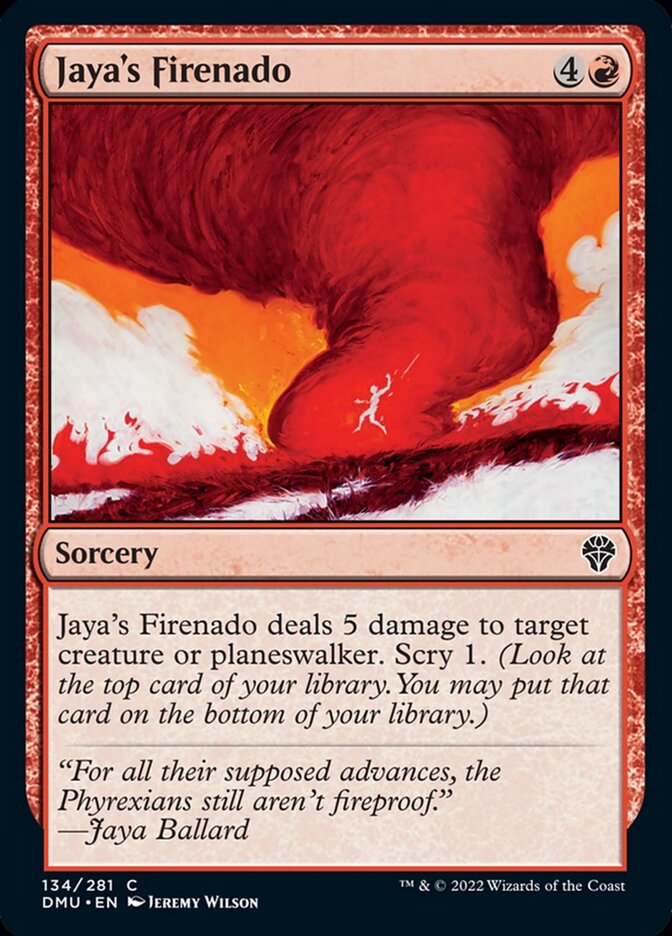 Jaya's Firenado [Dominaria United] | Boutique FDB TCG