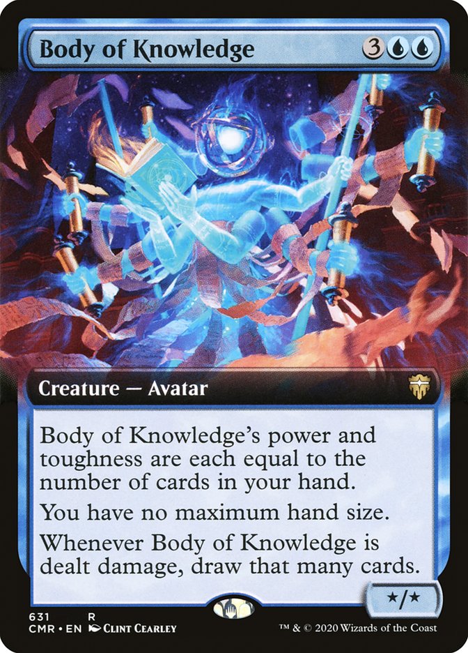 Body of Knowledge (Extended Art) [Commander Legends] | Boutique FDB TCG