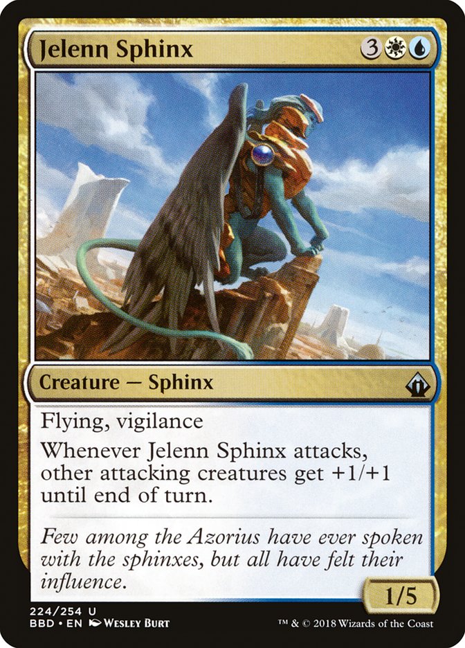 Jelenn Sphinx [Battlebond] | Boutique FDB TCG