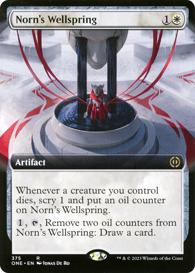 Norn's Wellspring (Extended Art) [Phyrexia: All Will Be One] | Boutique FDB TCG