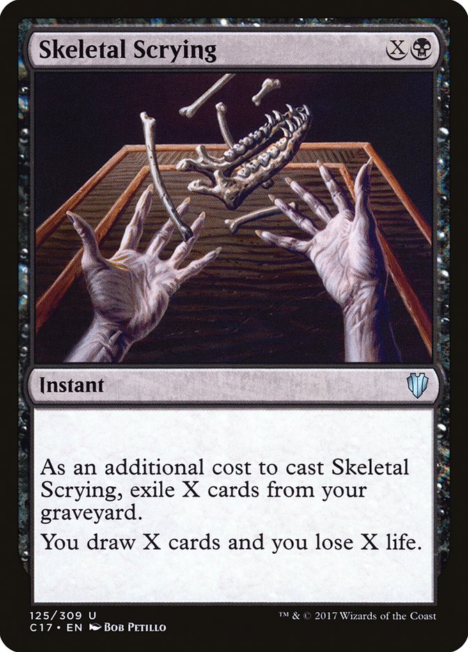 Skeletal Scrying [Commander 2017] | Boutique FDB TCG