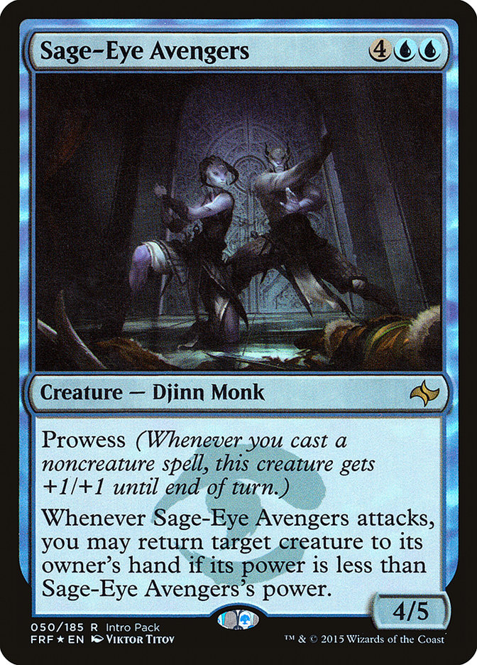 Sage-Eye Avengers (Intro Pack) [Fate Reforged Promos] | Boutique FDB TCG
