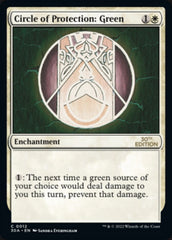 Circle of Protection: Green [30th Anniversary Edition] | Boutique FDB TCG