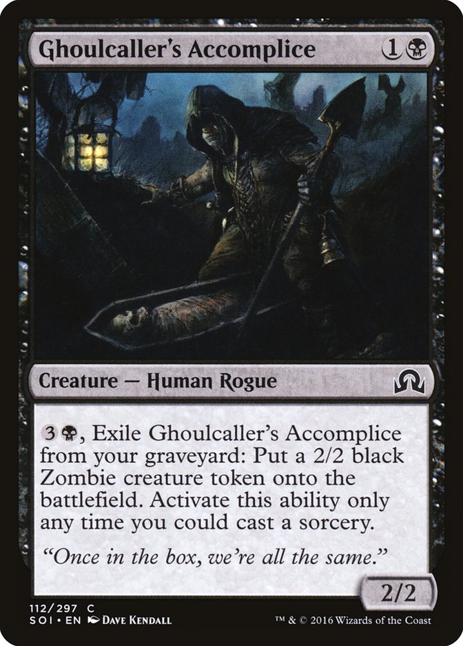 Ghoulcaller's Accomplice [Shadows over Innistrad] | Boutique FDB TCG