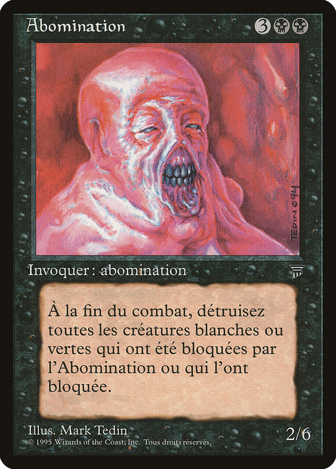 Abomination (French) [Renaissance] | Boutique FDB TCG