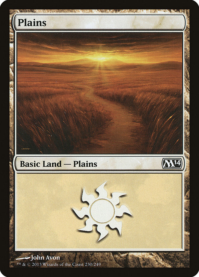 Plains (230) [Magic 2014] | Boutique FDB TCG