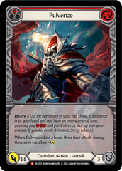 Pulverize [EVR021] (Everfest)  1st Edition Extended Art Rainbow Foil | Boutique FDB TCG