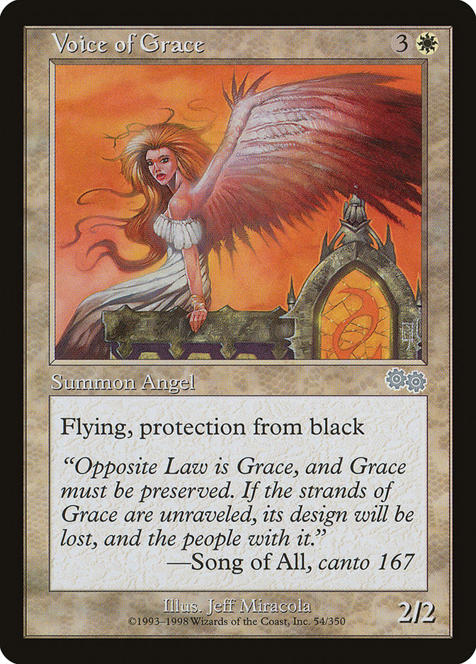 Voice of Grace [Urza's Saga] | Boutique FDB TCG