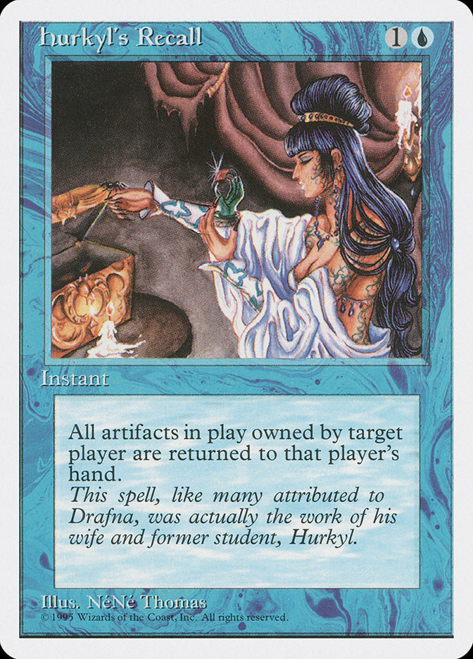 Hurkyl's Recall [Fourth Edition] | Boutique FDB TCG