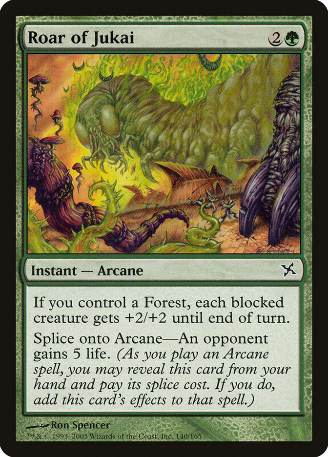 Roar of Jukai [Betrayers of Kamigawa] | Boutique FDB TCG