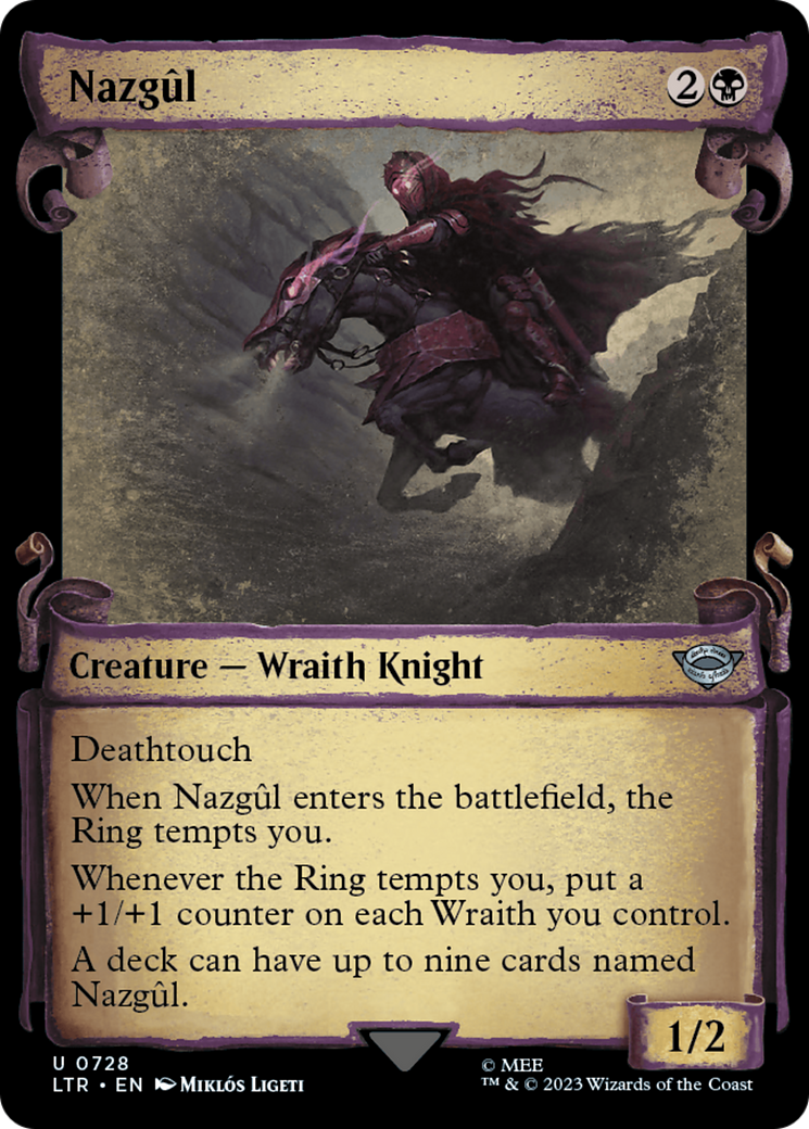 Nazgul (0728) [The Lord of the Rings: Tales of Middle-Earth Showcase Scrolls] | Boutique FDB TCG