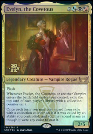 Evelyn, the Covetous [Streets of New Capenna Prerelease Promos] | Boutique FDB TCG