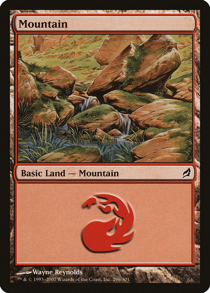 Mountain (296) [Lorwyn] | Boutique FDB TCG