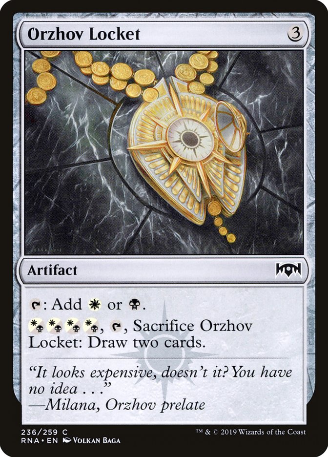 Orzhov Locket [Ravnica Allegiance] | Boutique FDB TCG