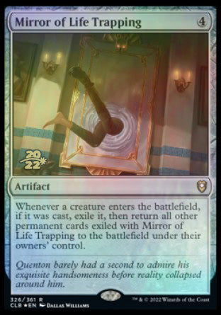 Mirror of Life Trapping [Commander Legends: Battle for Baldur's Gate Prerelease Promos] | Boutique FDB TCG
