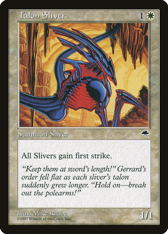 Talon Sliver [Tempest] | Boutique FDB TCG