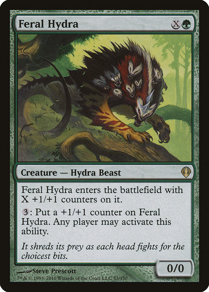 Feral Hydra [Archenemy] | Boutique FDB TCG