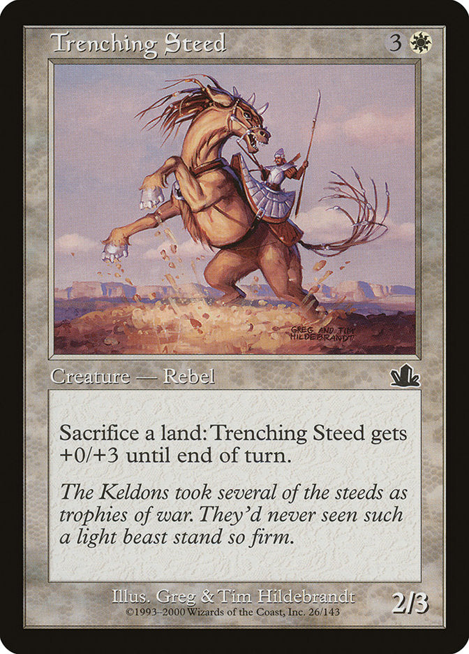 Trenching Steed [Prophecy] | Boutique FDB TCG