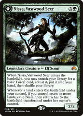 Nissa, Vastwood Seer // Nissa, Sage Animist [Magic Origins Prerelease Promos] | Boutique FDB TCG