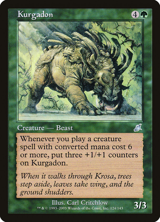 Kurgadon [Scourge] | Boutique FDB TCG
