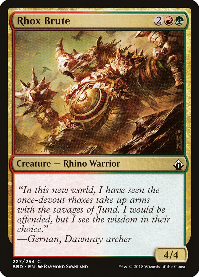 Rhox Brute [Battlebond] | Boutique FDB TCG