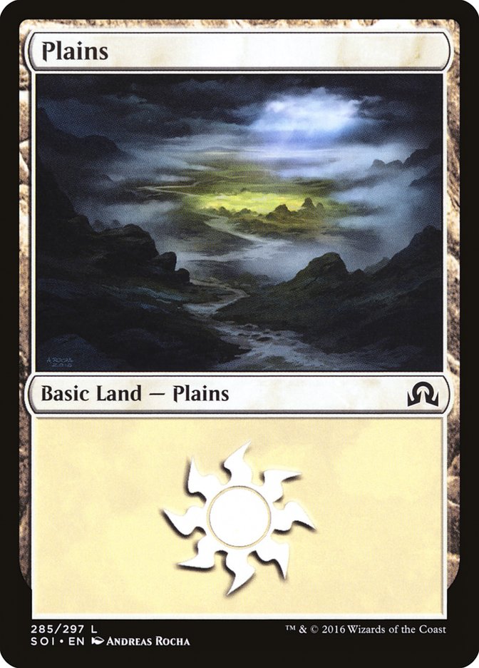 Plains (285) [Shadows over Innistrad] | Boutique FDB TCG