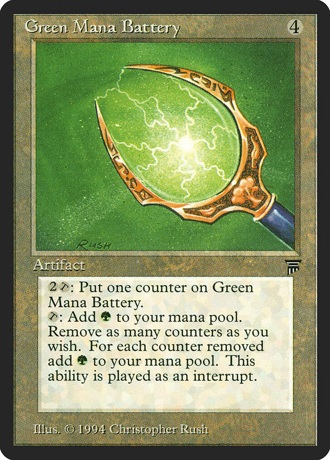 Green Mana Battery [Legends] | Boutique FDB TCG