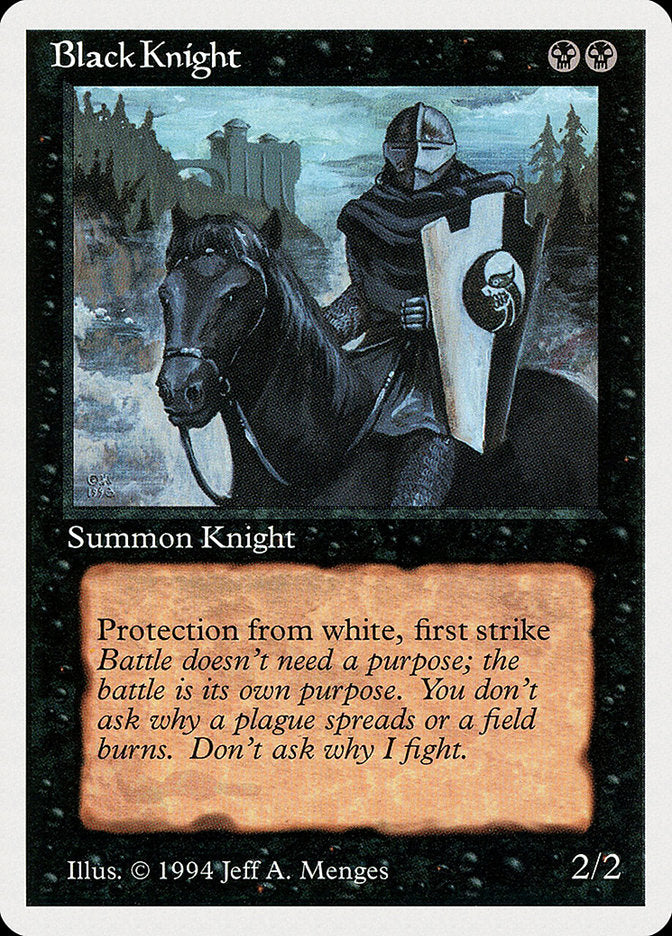 Black Knight [Summer Magic / Edgar] | Boutique FDB TCG