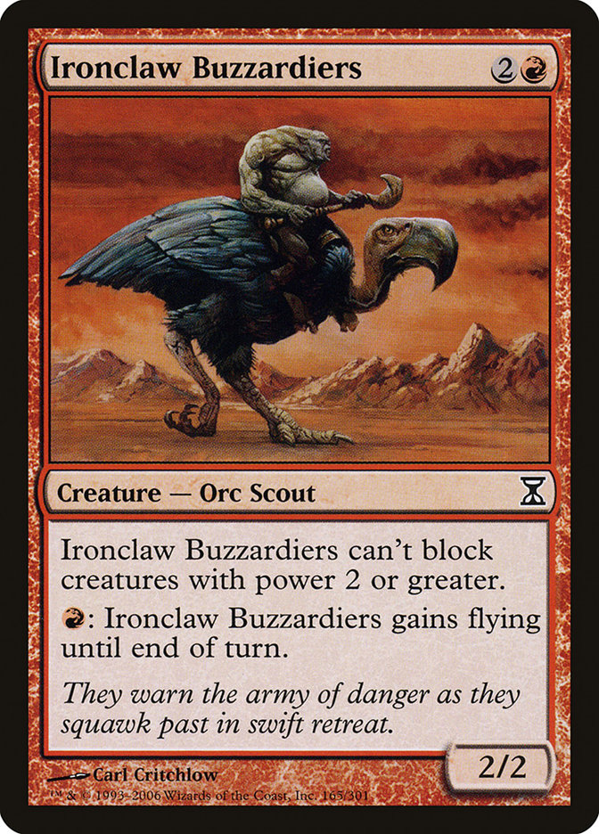 Ironclaw Buzzardiers [Time Spiral] | Boutique FDB TCG