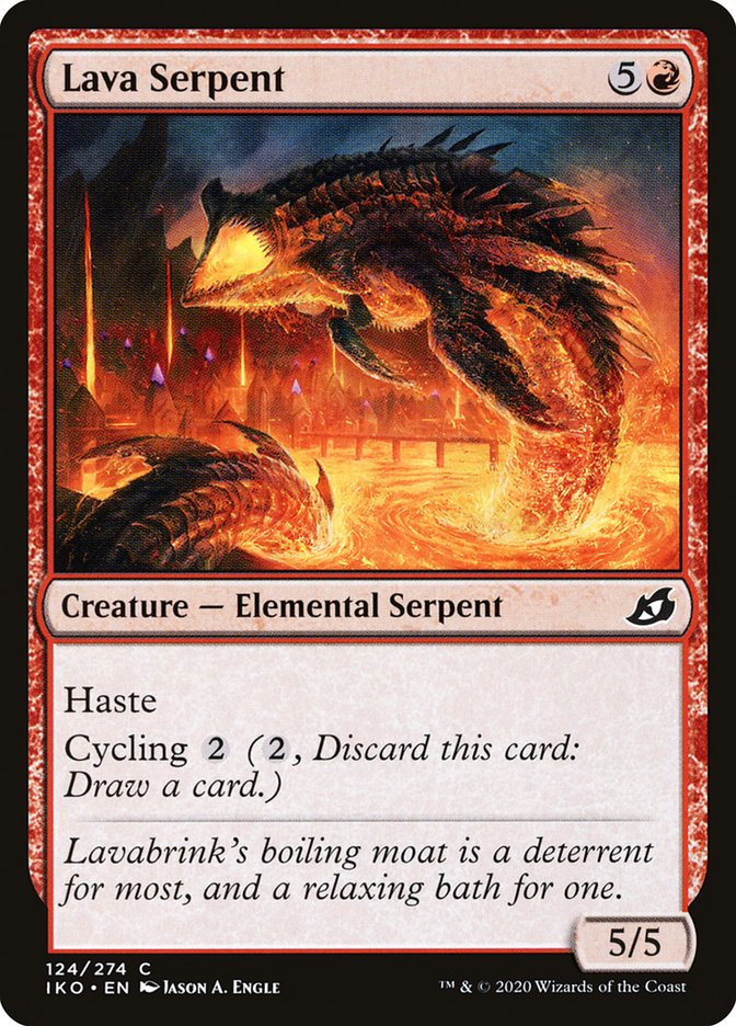 Lava Serpent [Ikoria: Lair of Behemoths] | Boutique FDB TCG