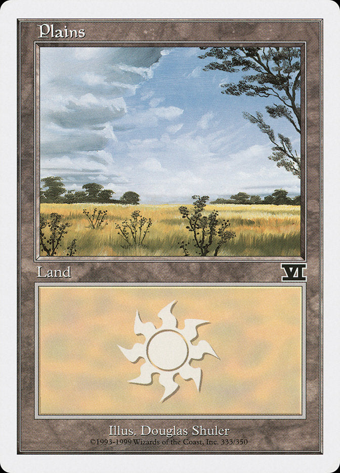 Plains (333) [Classic Sixth Edition] | Boutique FDB TCG