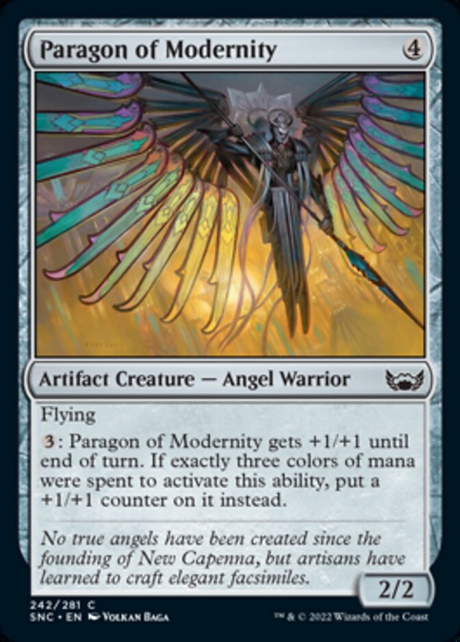 Paragon of Modernity [Streets of New Capenna] | Boutique FDB TCG