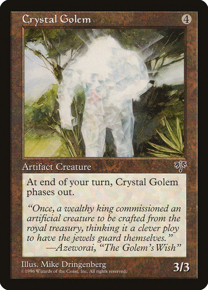 Crystal Golem [Mirage] | Boutique FDB TCG