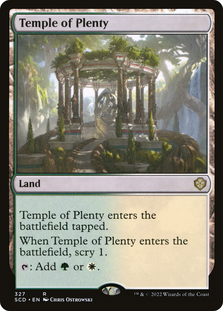 Temple of Plenty [Starter Commander Decks] | Boutique FDB TCG