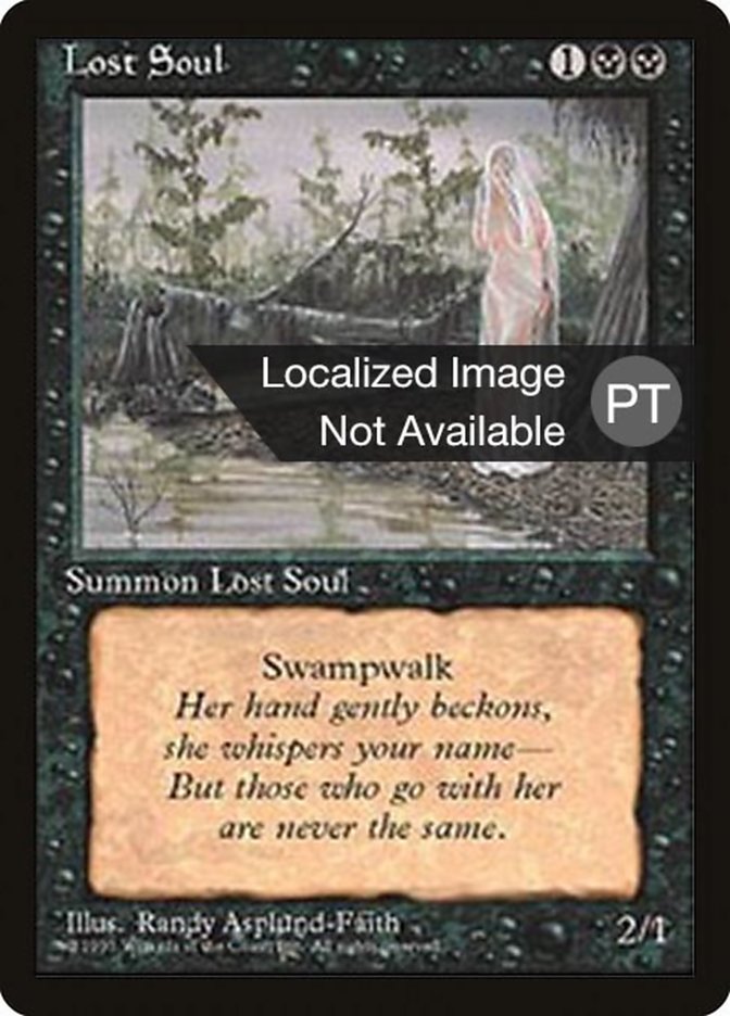 Lost Soul [Fourth Edition (Foreign Black Border)] | Boutique FDB TCG