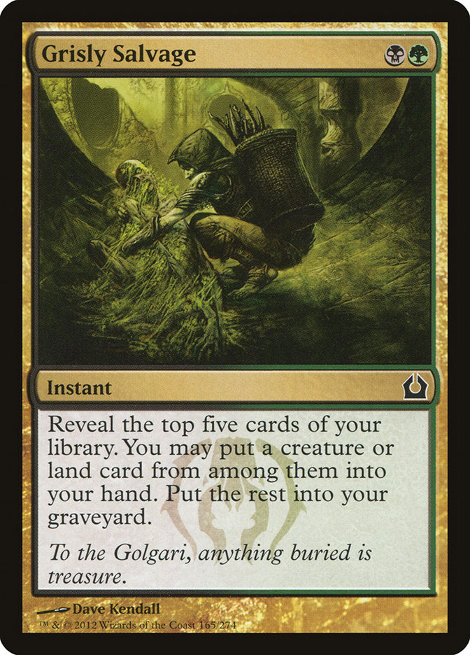 Grisly Salvage [Return to Ravnica] | Boutique FDB TCG