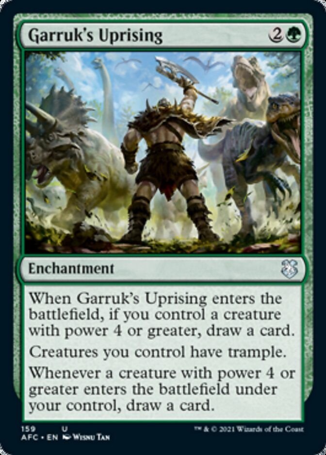 Garruk's Uprising [Dungeons & Dragons: Adventures in the Forgotten Realms Commander] | Boutique FDB TCG