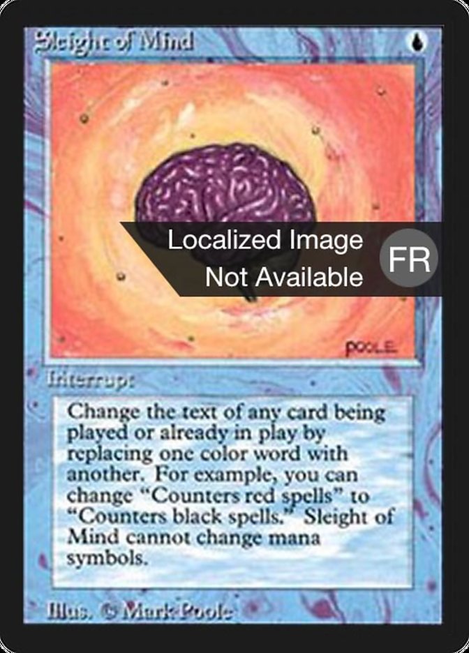 Sleight of Mind [Foreign Black Border] | Boutique FDB TCG