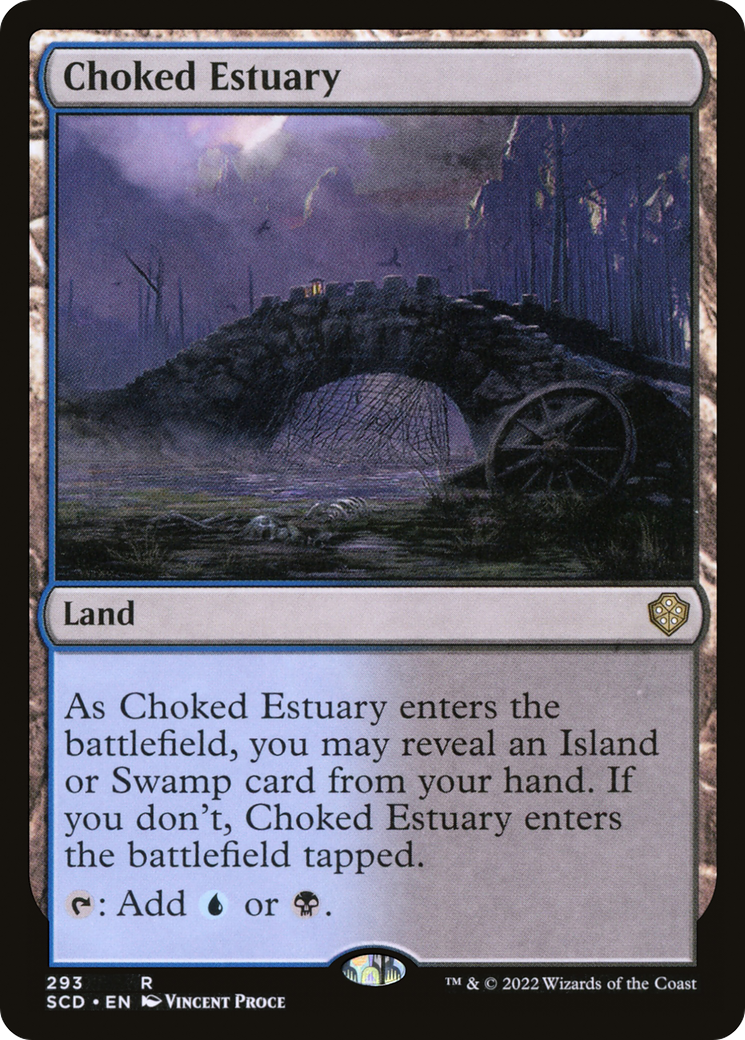 Choked Estuary [Starter Commander Decks] | Boutique FDB TCG