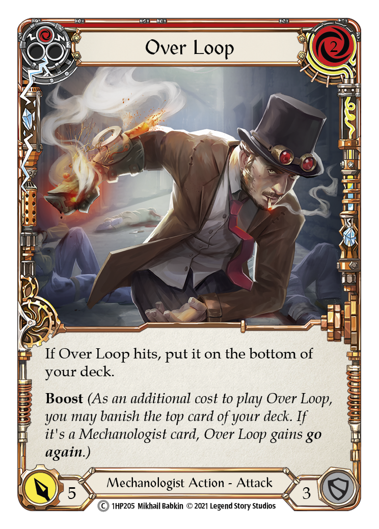 Over Loop (Red) [1HP205] (History Pack 1) | Boutique FDB TCG