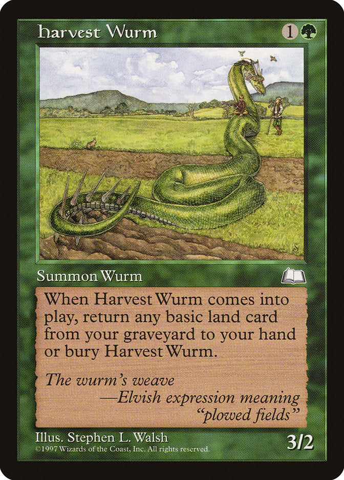 Harvest Wurm [Weatherlight] | Boutique FDB TCG