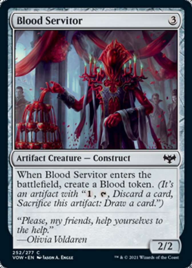 Blood Servitor [Innistrad: Crimson Vow] | Boutique FDB TCG