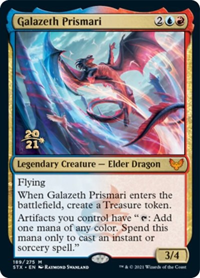 Galazeth Prismari [Strixhaven: School of Mages Prerelease Promos] | Boutique FDB TCG