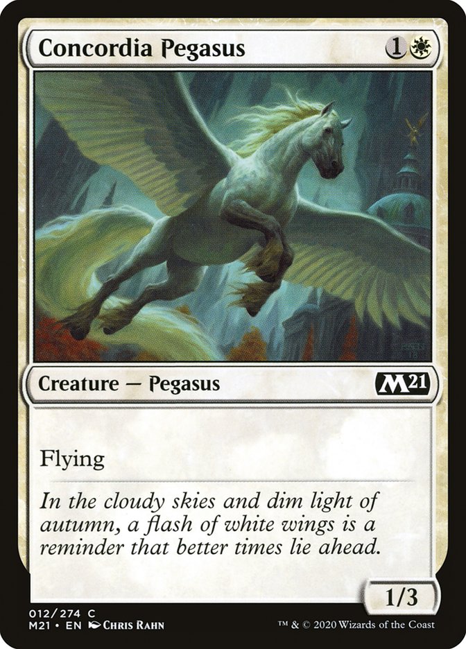 Concordia Pegasus [Core Set 2021] | Boutique FDB TCG